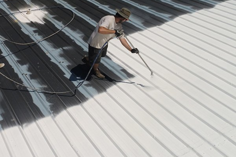 sơn chống nóng mái bê tông